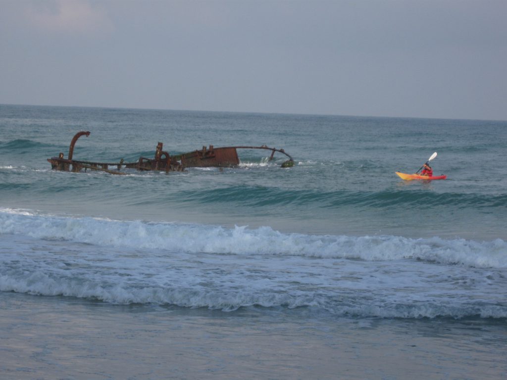 Shipwreck, near Gaash